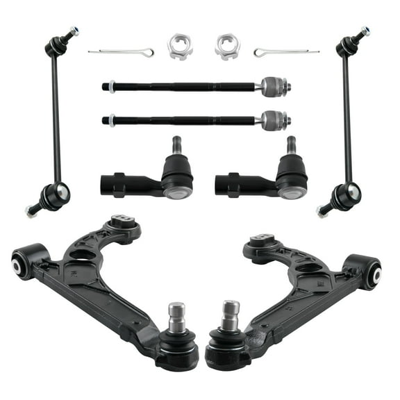 maXpeedingrods 8Pc Suspension Kit for Chrysler 200 2015-2017 Dodge Dart 2013-2016, Front Lower Control Arm with Ball Joint Sway Bar Link Outer Inner Tie Rod