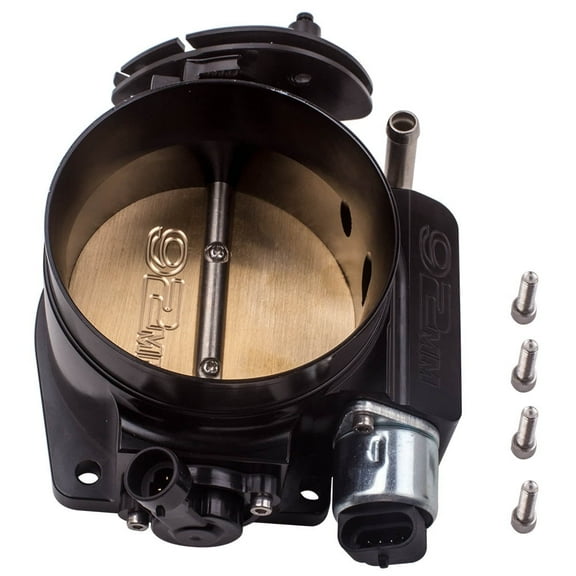 Maxpeedingrods 92mm Throttle Body for LSX LS1 LS2 LS3 LS6 LS7 for GM Gen III with TPS IAC 4 Bolt
