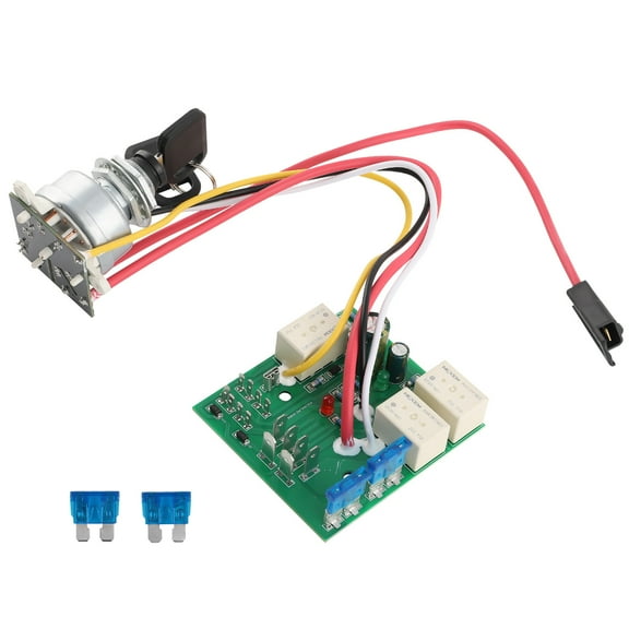 maXpeedingrods AM132500 Ignition Key Switch Module Fits for John Deere LX255 LX266 LX277 LX279 LX280 LX288 LX289 GT225 GT235 GT235E GT245 GX255 GX325 GX335 GX355 GX345 325 335 345 355