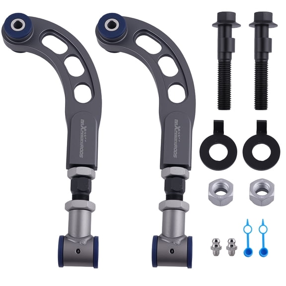 maXpeedingrods Adjustable Camber Arms for Scion TC 2005-2010, -3to +3Camber Angle, Upper Control Arm w/Poly Bushing