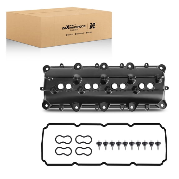 maXpeedingrods Aluminum Engine Valve Cover for Chrysler 300 Aspen for Dodge Charger Challenger Durango for Ram 1500 6.4L 5.7L 2009-2021 Replacement 53022085AD 53021333BA