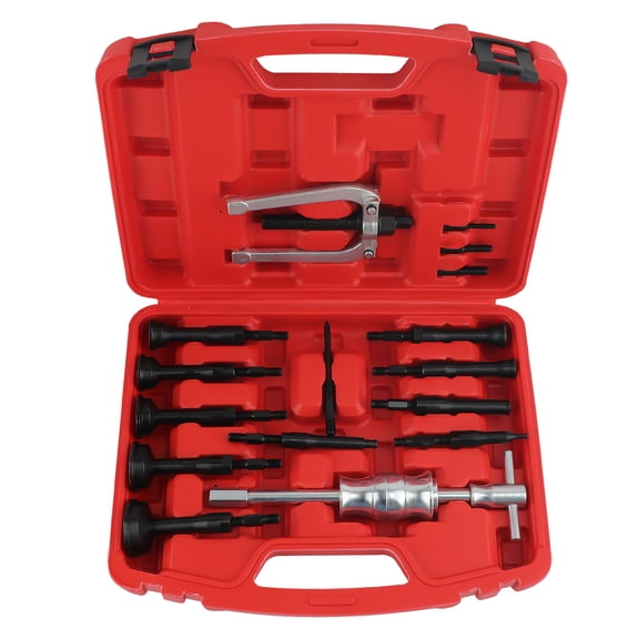 maXpeedingrods Blind Hole Collet Bearing Puller Extractor Kit, Slide Hammer Pilot Insert Internal Bearing Removal Tool Set, 16PCS