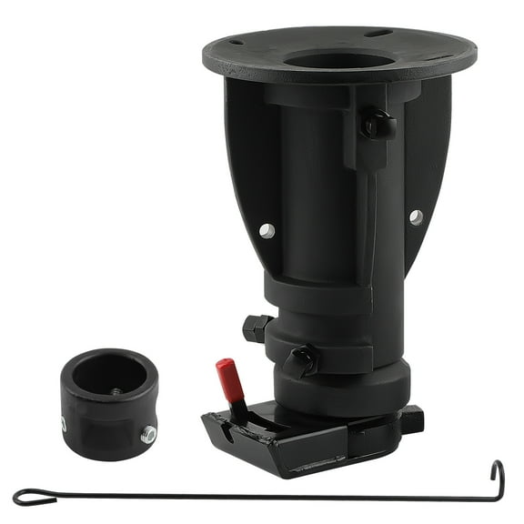 maXpeedingrods C5G1216 Fifth Wheel to Gooseneck Cushioned Trailer Hitch Adapter for Camper RV Trailers Kingpin Box - 12"-16"