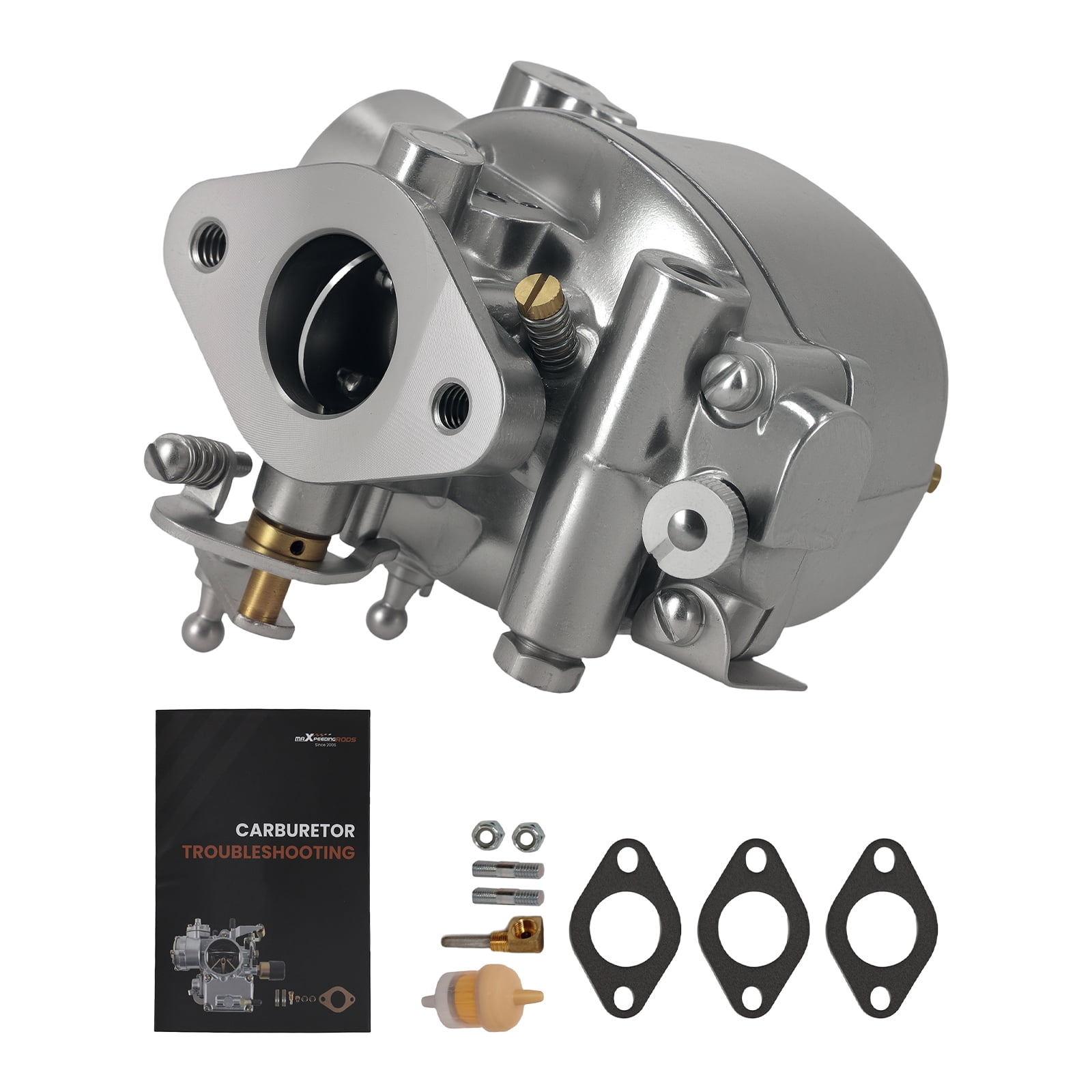 maXpeedingrods Carburetor Carb Replacement for Ford Tractor EAE9510C B2NN9510A 600 700 1955-1957 with 134 CID Gas Engine, Jubilee NAA NAB 600 620 630 650 660 700 740 800 850 Tractor