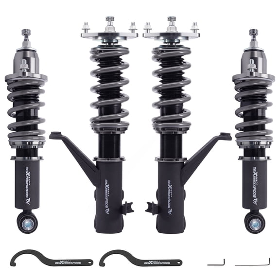 maXpeedingrods Coilover for Acura RSX & Type-S 2002-2006, 24 Levels Damper Adjustable Coilovers Suspension Kit, Height Adjustable Shock Absorber Struts Lowering Kit, T7 Upgrade Racing Series