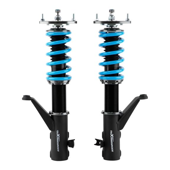 maXpeedingrods Coilover for Honda CR-V 2002-2006, 24 Levels Damper Adjustable Coilovers Suspension Kit, Height Adjustable Shock Absorber Struts, T6 Upgraded Lowering Kits Blue