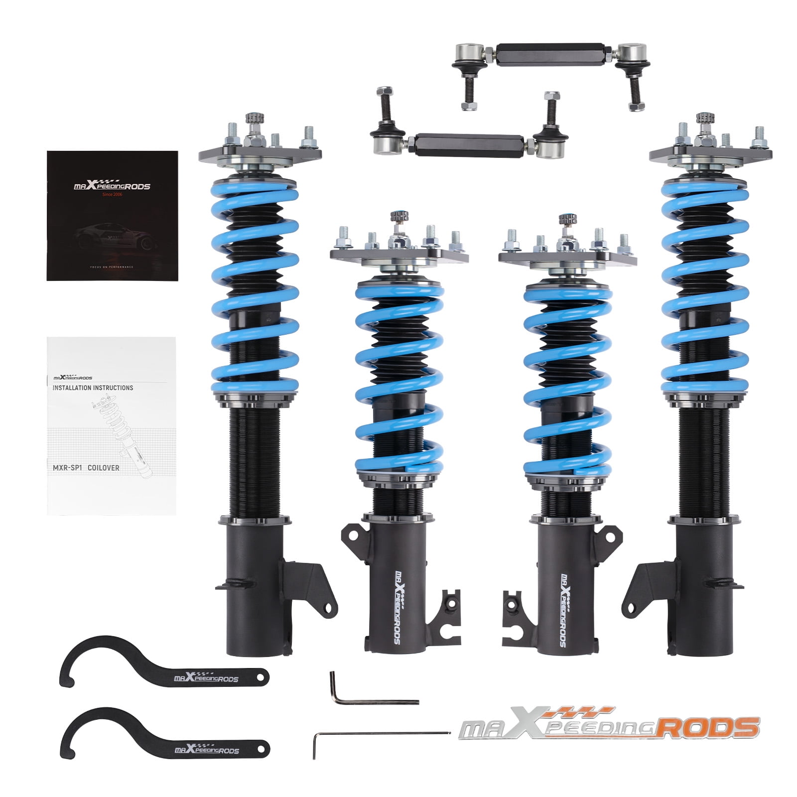 MaXpeedingrods Coilovers Suspension Lowering Kit For Honda Accord 18-22 MaXpeedingrods Coilovers Suspension Lowering Kit For Honda Accord 18-22