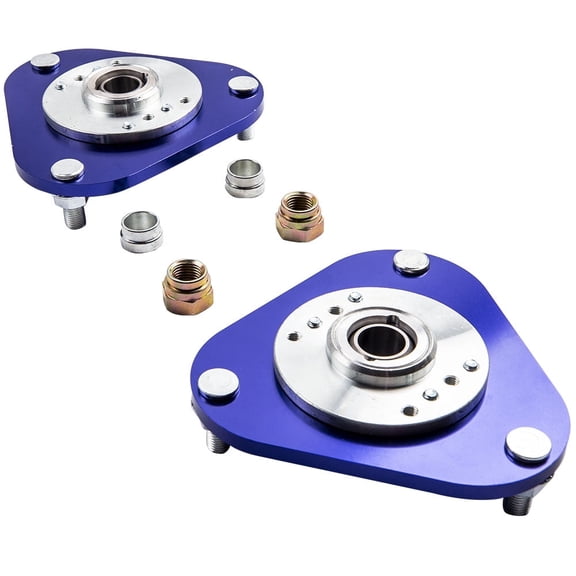 maXpeedingrods 2x Adjustable Coilover Camber Plate Plates Fit for Toyota Celica 2000-2006