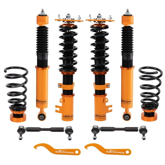 maXpeedingrods Coilovers for Mazda6 2019+ Sedan/Wagon, for Mazda Atenza 2012-2019, Height Adjustable Full Coilovers Suspension Kit, Preset Damping Shock Absorber Struts, Lowering Kit Gold