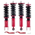 thumbnail image 1 of maXpeedingrods Coilovers for Nissan 370Z RWD 2009-2020, for Infiniti G37 RWD 2008-2015, 24 Levels Damper Adjustable Coilovers Suspension Kit, Height Adjustable Shock Absorber Strut, Lowering Kit, Red, 1 of 9