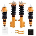 thumbnail image 1 of maXpeedingrods Coilovers for Scion TC 2005-2010, 24 Levels Damper Adjustable Coilovers Suspension Kit, Height Adjustable Shock Absorber Struts, Lowering Kit, Gold, 1 of 10