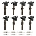 thumbnail image 1 of maXpeedingrods DG521 Set of 8 Ignition Coil Pack and Iridium Spark Plugs Fit for Ford Explorer F-150, for Lincoln Mark LT Navigator, for Mercury Mountaineer, Ignition Coil Kit Replaces FD509, 1 of 9