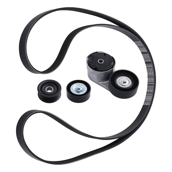 maXpeedingrods Drive Belt Tensioner & Idler Pulley Belt Kit Serpentine Belt for Dodge Grand Caravan/Avenger/Challenger/Journey, Chrysler 200 300 Town & Country, Jeep Grand Cherokee/Ram 1500
