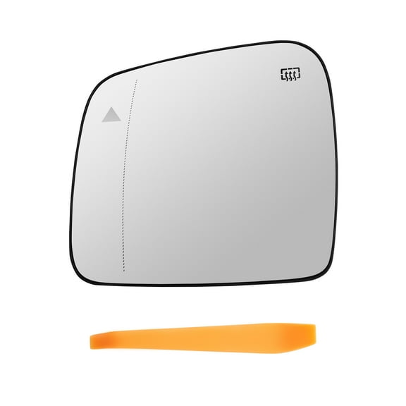 maXpeedingrods Driver Side Power Heated Mirror Glass with Blind Spot Detection for Jeep Grand Cherokee 2011-2021, for Dodge Durango 2014-2019 68082643AB