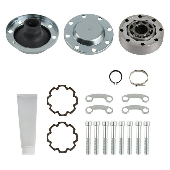 maXpeedingrods Driveshaft Propshaft CV Joint Repair Kit 932-306, Front Rear Drive Shaft CV Joint Rebuild Kit for Jeep Wrangler 2007-2016, 363-80 52123553AA