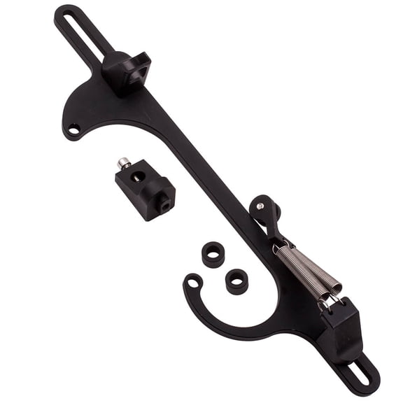 maXpeedingrods Throttle Cable Bracket Quality Alloy Carburetor Bracket for 4150 4160 Carb 396 402 427 SBC