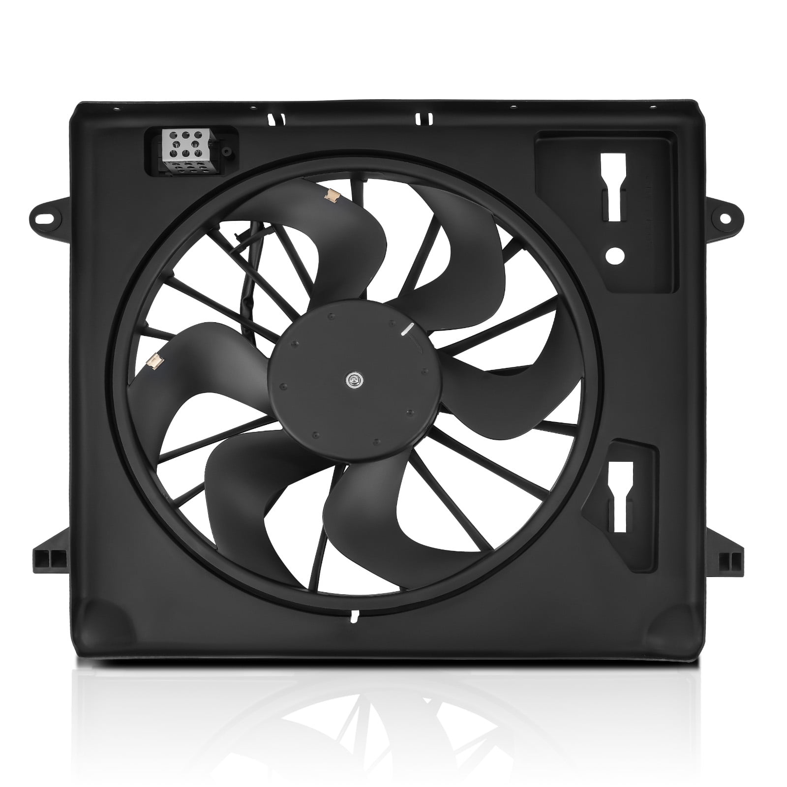 maXpeedingrods Engine Radiator Cooling Fan Assembly for Jeep Wrangler ...