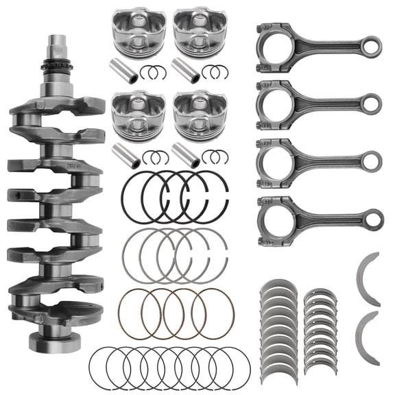 maXpeedingrods Engine Rebuild Overhaul Kit, Crankshaft Gasket Piston & Connecting Rod Kit Fit for Hyundai Sonata for Kia Optima G4FJ 1.6L Engine 2011-2021, Replace 231102B710, 235102B700, 21020-2B000