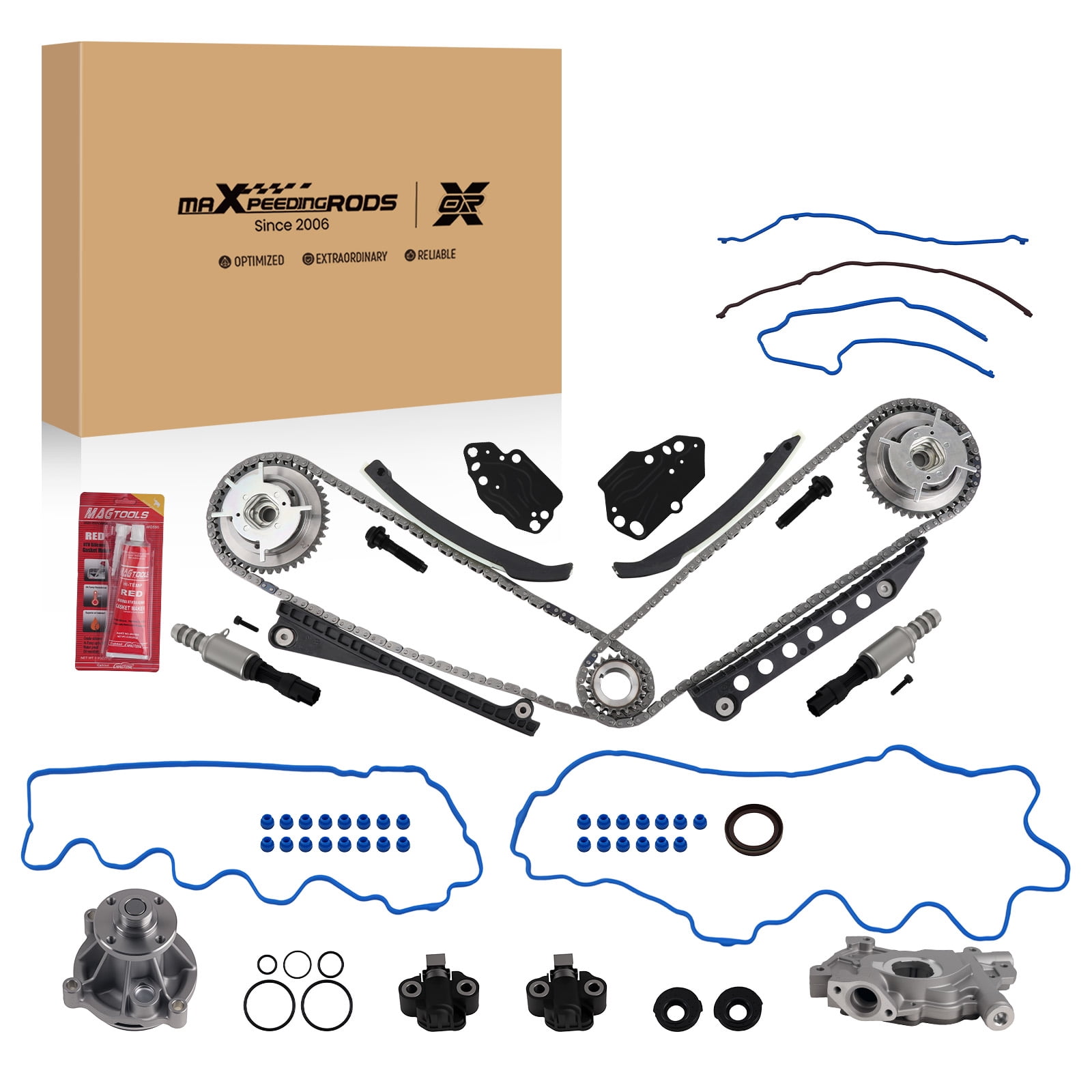 Valve Cover Gasket Set For 2004-2006 Ford F150 F250 F350 W/ 4.6L Or 5.4L Triton V8