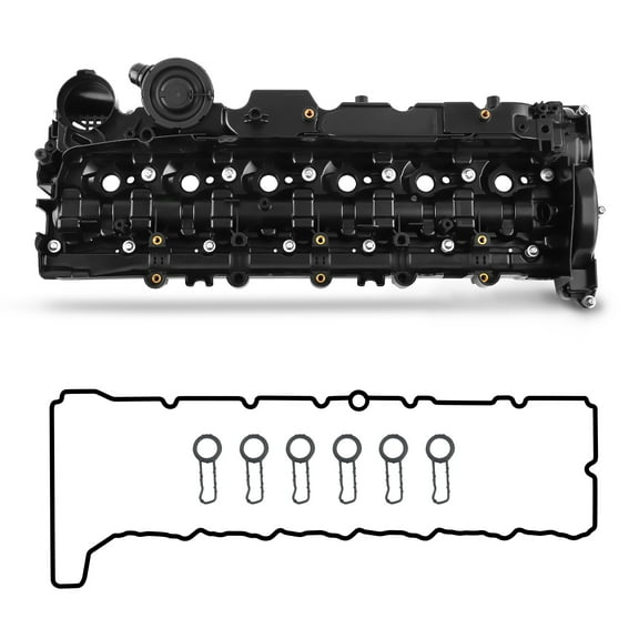 maXpeedingrods Engine Valve Cover for BMW 3' 4' 5' 7'er E90 E91 E92 E93 F30 F31 F32 F33 F34 F36 F07 F10 F11 F01 F02 Replace# 11127800309 11127823181