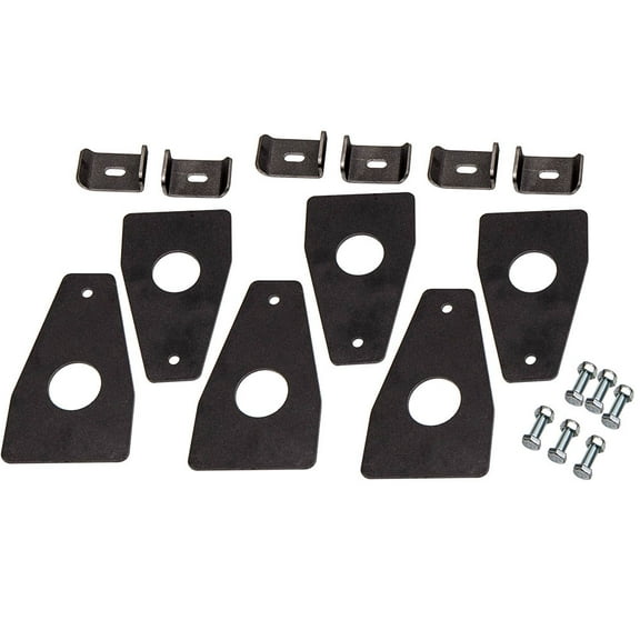 maXpeedingrods Flat Roof Rack Accessory for Jeep Cherokee 6-Piece Set with Installation Hardware