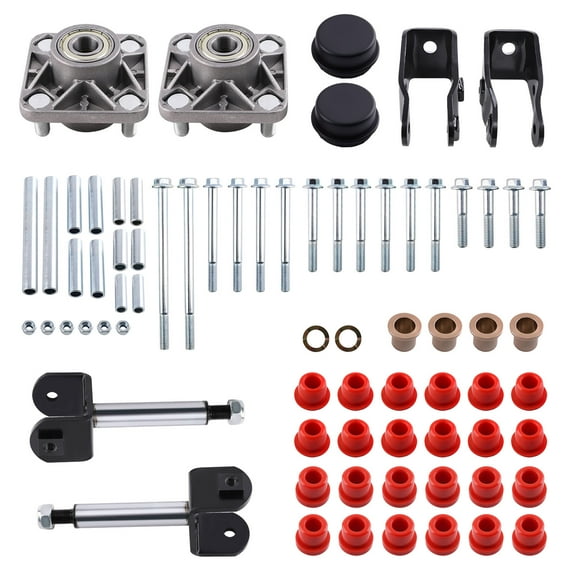 maXpeedingrods Front End Repair Kit for Club Car Precedent 2004-Up Gas and Electric Replace 102357701 102289701 102288101 102288401 102289401 102289501