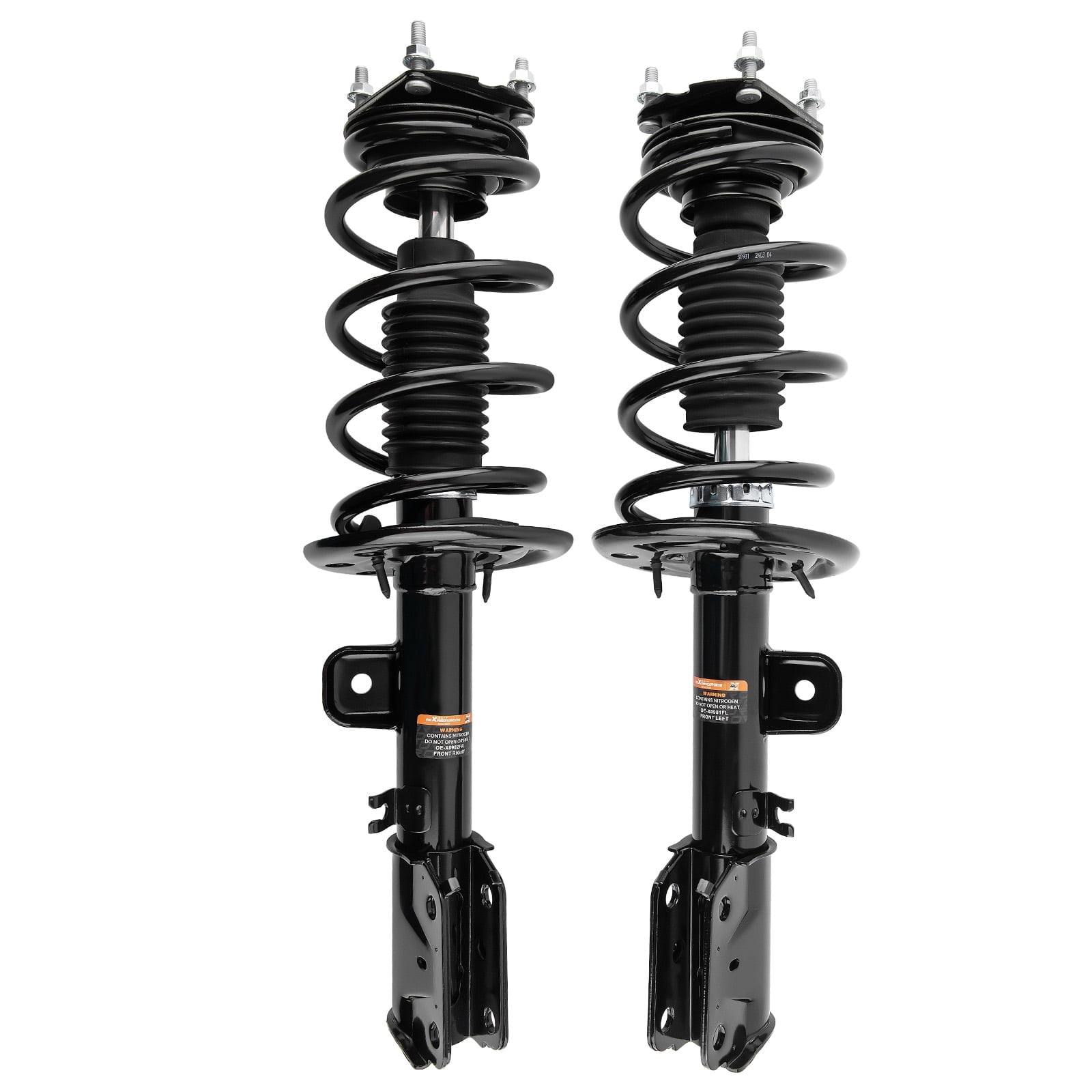 maXpeedingrods Front Struts Shock Absorber for Ford Explorer 2011-2013 FWD, 172621 172620 Complete Shocks Struts w/Coil Spring Assembly
