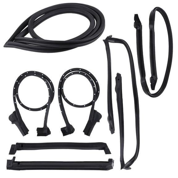 maXpeedingrods Full Weatherstrip for Chevrolet Corvette C4 Coupe 1990-1996 Replaces 9096GGW 8489GGW