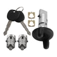 thumbnail image 1 of maXpeedingrods Ignition Switch Lock Cylinder 2 Front Door Lock Cylinders and Keys for Chevy Silverado, Tahoe, Suburban, GMC Sierra, Replaces OE# 704600, 702912, 598007 (No Chip), 1 of 9