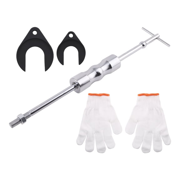 maXpeedingrods Inner CV Axle Puller Removal Tool Set, 4 Pounds Slide Hammer CV Joint Puller Removal Tool, Front Wheel Drive Axle Half Shaft Removal Tool Kit, 63mm 48mm Fork Adapter