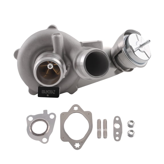 maXpeedingrods K03 Turbo Turbocharger Left Side for Ford Navigator Expedition Transit 150 250 350 2015-2016, for Ford Ecoboost F150 3.5L 2013-2016, with Billet Compressor Wheel, Street JD Series