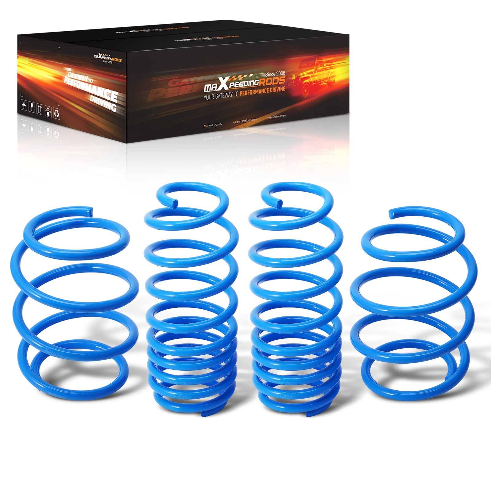 maXpeedingrods Lowering Spring for Base Sedan/Coupe/Hatchback 2016-2024 ...
