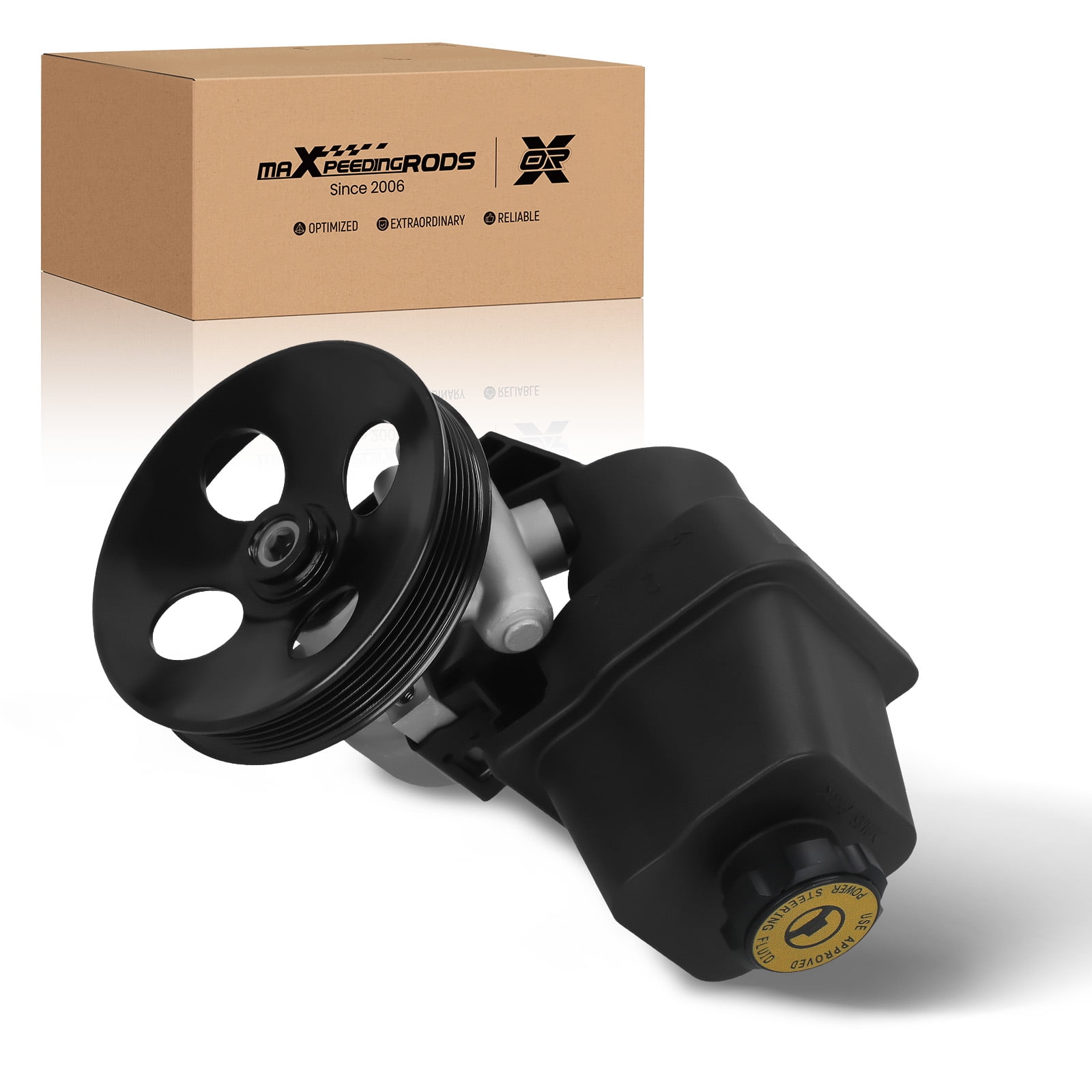 KAX Power Steering Pump Replacement For 2003-2007 Nissan Murano V6 3.5L - Replaces #21-5367, 49110CA000