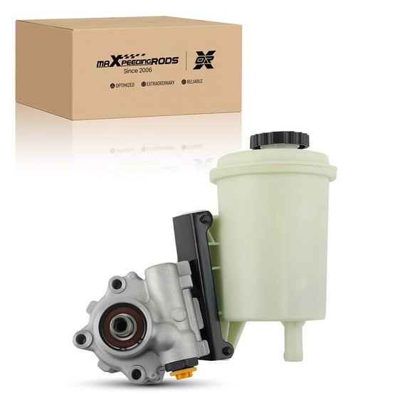 maXpeedingrods Power Steering Pump with Reservoir for Dodge Ram 2500 3500 4000 4500 5500 1500 2008-2010, Replace 20-1008R, 52013978AA