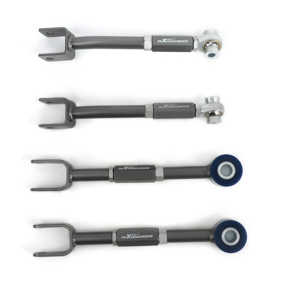 maXpeedingrods Rear Camber Kit for Nissan 350Z Z33 2003-2009, Infiniti G35 Altima Maxima, Camber Control Arms & Traction Arms +/- 3 Camber