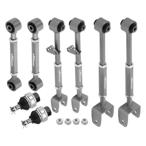 maXpeedingrods Rear Camber Toe Kit for Honda Accord 2008-2013, Acura TL TSX 2009-2013, Adjustable Control Arms w/Ball Joints