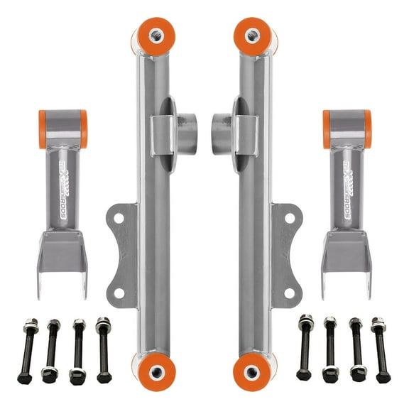 maXpeedingrods Rear Control Arms Kit for Ford Mustang, Mercury Capri 1979-2004, Cobras 1993-1998, 4/6/8 Cyl. 4 Pc