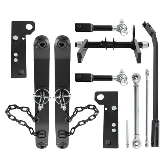 maXpeedingrods Rear Tractor 3 Point Hitch Steel Kit, for John Deere Tractor Models 140 300 317 with Closed Frame Receiver Hook