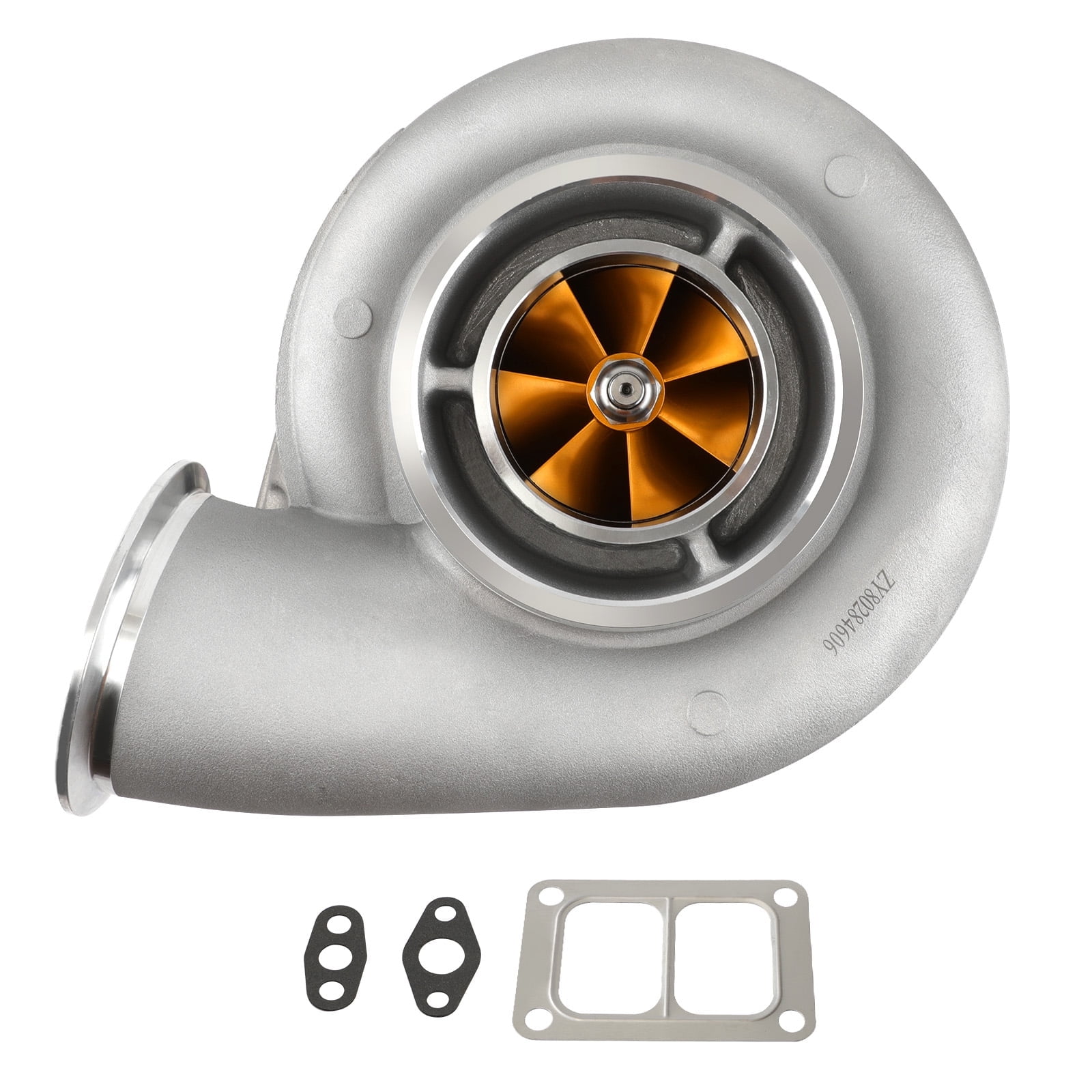 maXpeedingrods S400SX4 T6 Turbo Turbocharger with Billet Compressor Wheel for DDC-MTU Navistar Int Harvester Truck with Series 60 Engine 2000-2008, 4.0L-6.0L Engine, 23518588 171702, Street JD Series