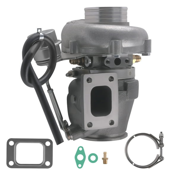 maXpeedingrods T25 Turbo Turbocharger Kit for 1.4L- 3.0L Engine, Up to 500HP with Dual Ceramic Ball Bearing, Billet Compressor Wheel, for Ford F-150 Honda Accord Civic Nissan Altima, Sport SD Series