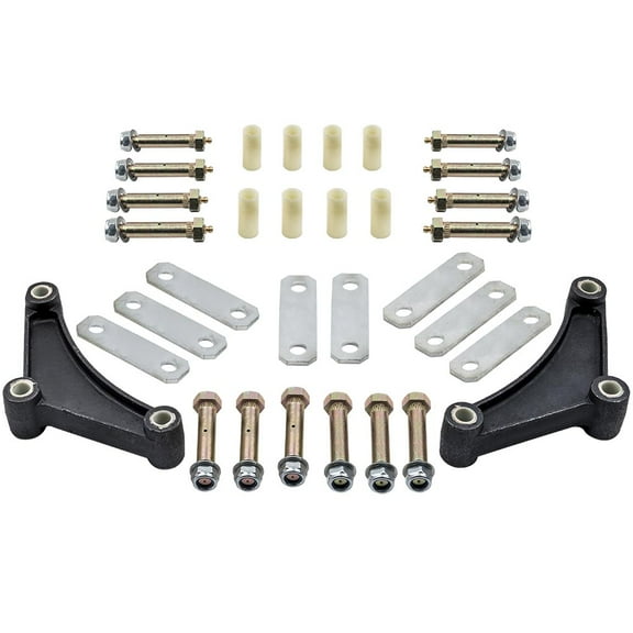 maXpeedingrods Tandem Trailer Axle Spring Suspension Kit for 1.75" Wide Springs