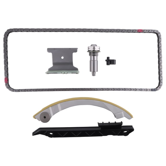 maXpeedingrods Timing Chain Kit w/Chain Guide Rail Tensioner Sprocket for Buick Chevrolet GMC Oldsmobile Pontiac Saab Saturn 2000-2015 L4 2.0L 2.2L 2.4L DOHC, Replaces 9-4201SX,12680750