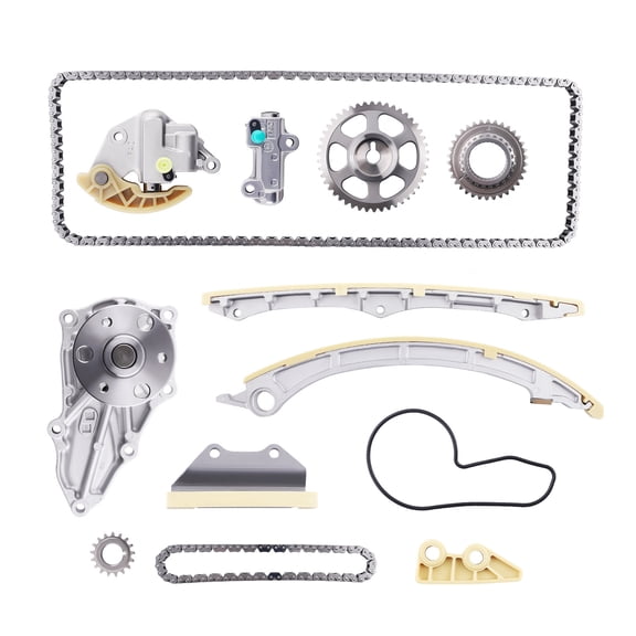 maXpeedingrods Timing Chain Kit with Water Pump for 2008-2013 Honda Accord CR-V Civic Acura TSX 2.4L, Replaces 1351620, 14401-R40-A01, 14510-R40-A01