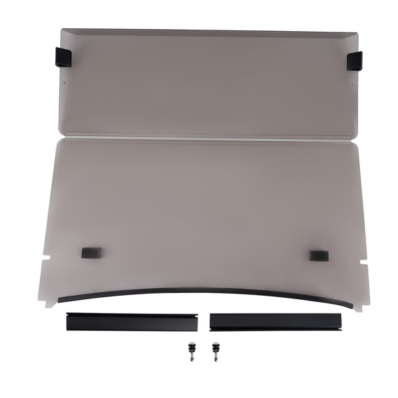 maXpeedingrods Tinted Windshield for Yamaha Drive 2 GAS or ELECTRIC 2017- Folding Down Windshield