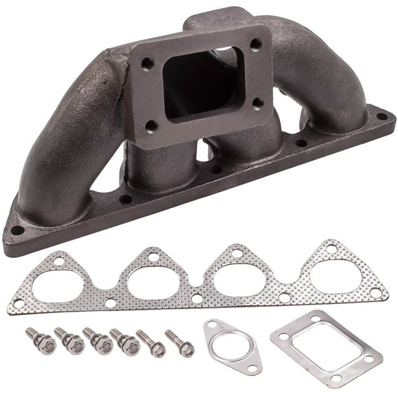 maXpeedingrods Turbo Exhaust Manifold with Gasket for Honda Acura B-Series B16 B18 Engines