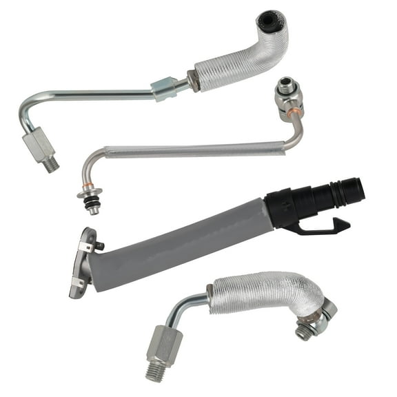 maXpeedingrods Turbocharger Oil Return Drain & Oil Feed Pipe & Coolant Pipe Kit for Chevy Cruze 2011-2016, for Buick Encore 2013-2019, Trax 2013-2019, for Sonic 2012-2019 1.4L, 55587854 55592600