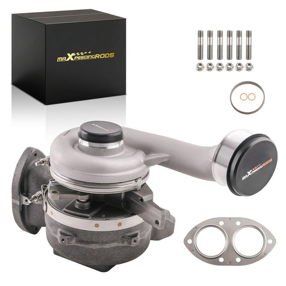 maXpeedingrods Turbocharger Turbo for Ford F-Series F250 F350 F450 F550 Super Duty Powerstroke Diesel V8 6.4L 2008 2009 2010, 1848300C95 1848300C96, with Billet Compressor Wheel, Street JD Series