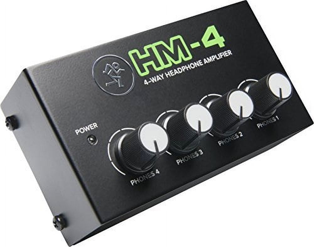 mackie hm-4 headphone amplifier - image 1 of 2