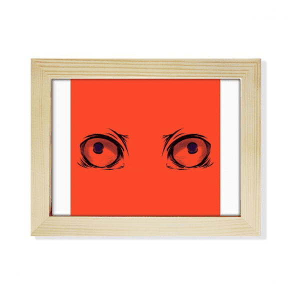 mad insane daftness eyes desktop photo frame picture art decoration painting 6x8 inch