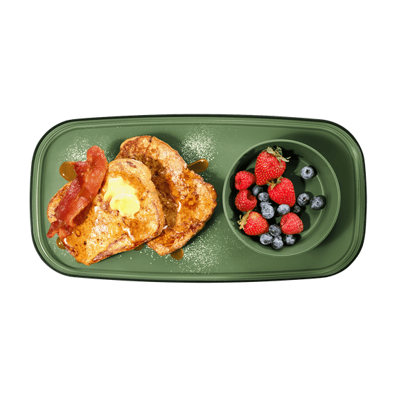 madesmart dipware Small Serving Plate, Collapsible & Removable Dip Bowl for Salsa, Queso, Sald, Olives, Premium Dishwasher & Microwave Safe, Multipurpose Plate & Bowl, Olive